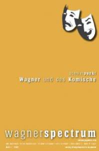 Cover zu Wagnerspectrum (ISBN 9783826037146)