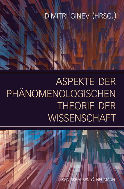 Cover zu Aspekte der phänomenologischen Theorie der Wissenschaft (ISBN 9783826037214)