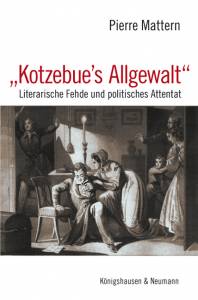 Cover zu "Kotzebue's Allgewalt" (ISBN 9783826037382)