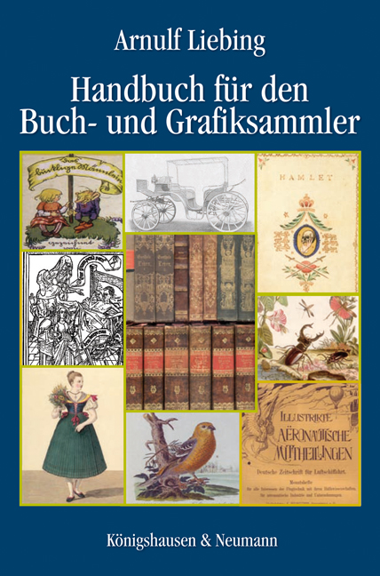Cover zu Handbuch für den Buch- und Grafiksammler (ISBN 9783826037511)