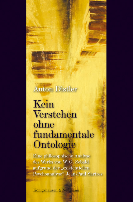 Cover zu Kein Verstehen ohne fundamentale Ontologie (ISBN 9783826038129)