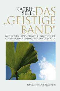 Cover zu Das "Geistige Band" (ISBN 9783826038327)