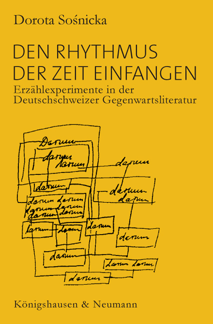 Cover zu Den Rhythmus der Zeit einfangen (ISBN 9783826038358)