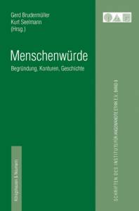 Cover zu Menschenwürde (ISBN 9783826038426)