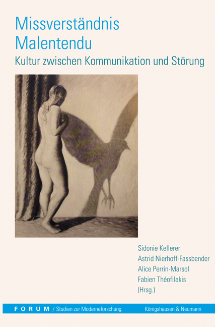 Cover zu Missverständnis – Malentendu (ISBN 9783826038495)