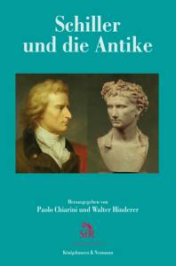 Cover zu Schiller und die Antike (ISBN 9783826038846)