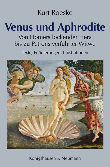 Cover zu Venus und Aphrodite (ISBN 9783826038853)