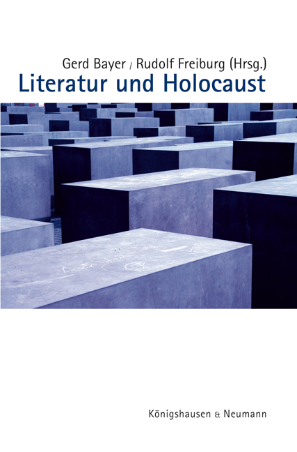 Cover zu Literatur und Holocaust (ISBN 9783826039065)