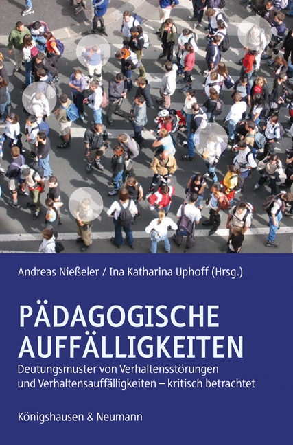 Cover zu Pädagogische Auffälligkeiten (ISBN 9783826039751)