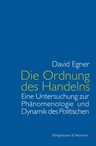 Cover zu Die Ordnung des Handelns (ISBN 9783826039959)