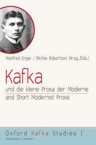 Cover zu Kafka and Short Modernist Prose (ISBN 9783826040290)