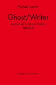Cover zu Ghost / Writer (ISBN 9783826040498)