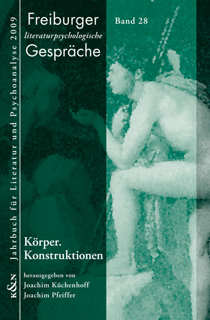 Cover zu Freiburger literaturpsychologische Gespräche (ISBN 9783826040566)