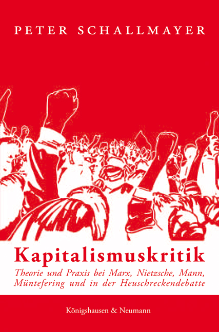 Cover zu Kapitalismuskritik (ISBN 9783826040702)