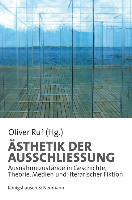 Cover zu Ästhetik der Ausschließung (ISBN 9783826040979)