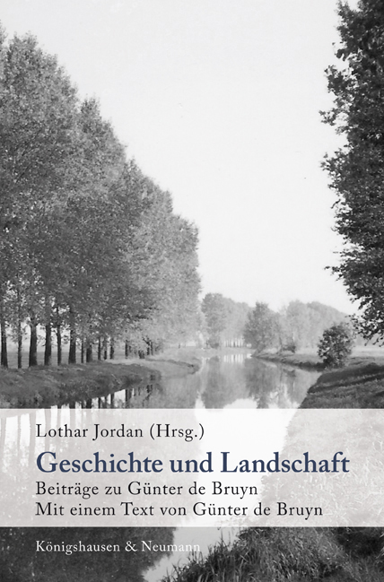 Cover zu Geschichte und Landschaft (ISBN 9783826042218)
