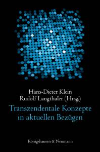 Cover zu Transzendentale Konzepte in aktuellen Bezügen (ISBN 9783826042355)