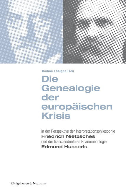 Cover zu Die Genealogie der europäischen Krisis (ISBN 9783826042508)