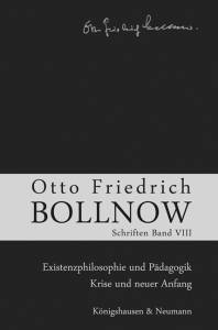 Cover zu Otto Friedrich Bollnow: Schriften (ISBN 9783826042652)