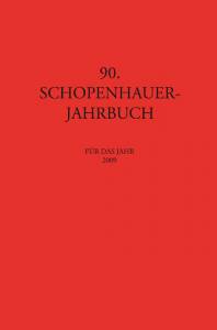 Cover zu Schoppenhauer - Jahrbuch (ISBN 9783826042959)
