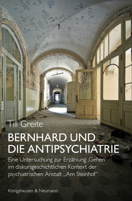 Cover zu Bernhard und die Antipsychiatrie (ISBN 9783826044007)