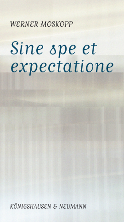 Cover zu Sine spe et expectatione (ISBN 9783826044441)