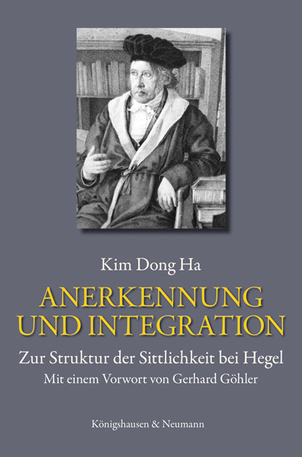 Cover zu Anerkennung und Integration (ISBN 9783826044984)