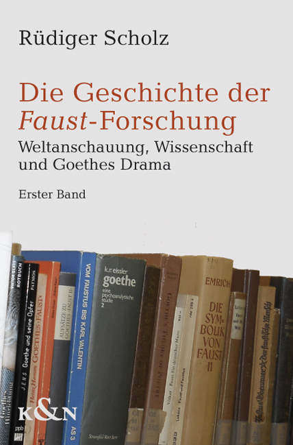 Cover zu Die Geschichte der Faust-Forschung (ISBN 9783826045080)