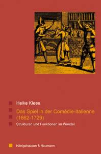 Cover zu Das Spiel in der Comédie-Italienne (1662-1729) (ISBN 9783826045257)