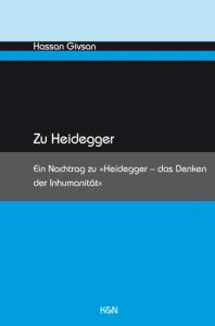 Cover zu Zu Heidegger (ISBN 9783826045417)