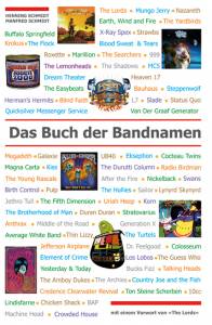 Cover zu Das Buch der Bandnamen (ISBN 9783826046384)