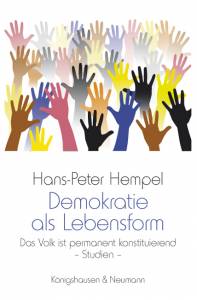 Cover zu Demokratie als Lebensform (ISBN 9783826046681)