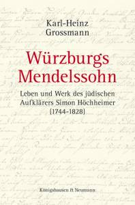 Cover zu Würzburgs Mendelssohn (ISBN 9783826047107)