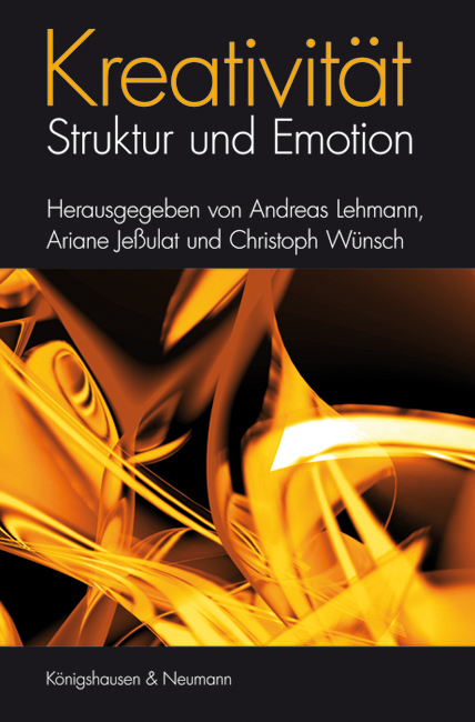Cover zu Kreativität – Struktur und Emotion (ISBN 9783826047206)