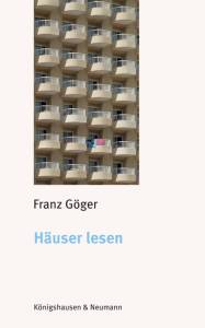 Cover zu Häuser lesen (ISBN 9783826047909)