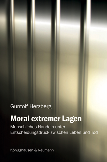 Cover zu Moral extremer Lagen (ISBN 9783826048593)