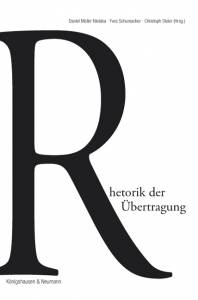 Cover zu Rhetorik der Übertragung (ISBN 9783826048715)