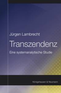Cover zu Transzendenz (ISBN 9783826048852)