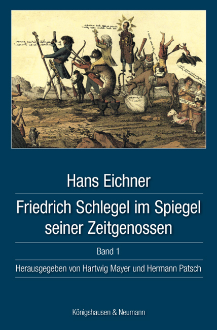 Cover zu Friedrich Schlegel im Spiegel seiner Zeitgenossen (ISBN 9783826049217)