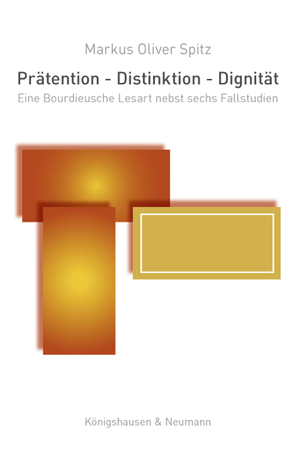 Cover zu Pätention - Distinktion - Dignität (ISBN 9783826050046)