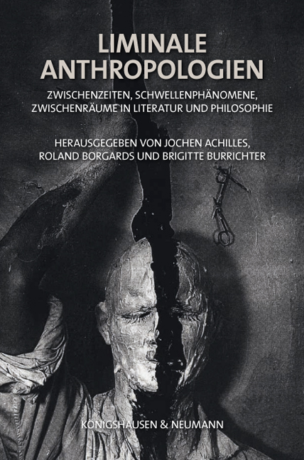 Cover zu Liminale Anthropologien (ISBN 9783826050367)