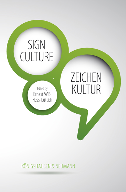 Cover zu Sign Culture Zeichen Kultur (ISBN 9783826050671)