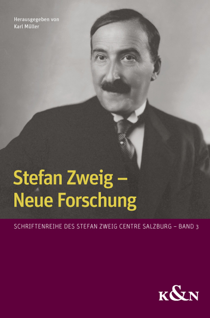 Cover zu Stefan Zweig - Neue Forschung (ISBN 9783826050909)