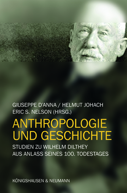 Cover zu Anthropologie und Geschichte (ISBN 9783826051111)
