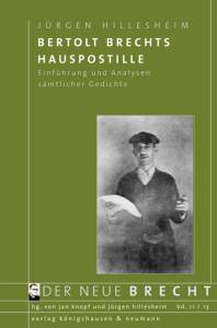 Cover zu Bertolt Brechts Hauspostille (ISBN 9783826051326)