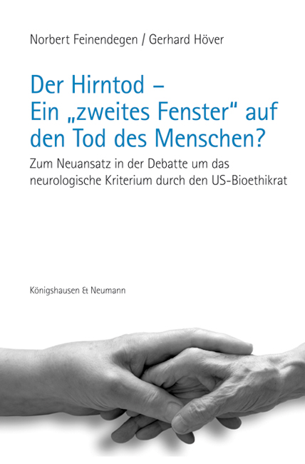 Cover zu Der Hirntod - Ein "zweites Fenster" auf den Tod des Menschen? (ISBN 9783826051548)