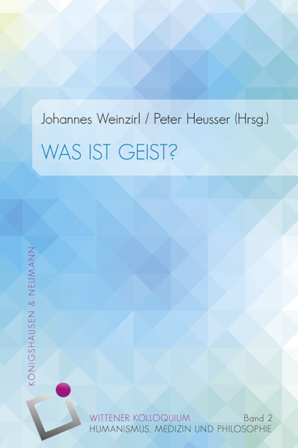 Cover zu Was ist Geist? (ISBN 9783826052224)