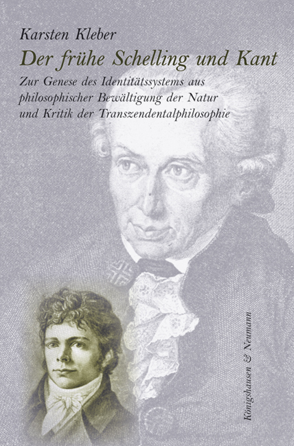 Cover zu Der frühe Schelling und Kant (ISBN 9783826052361)