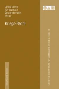 Cover zu Kriegs-Recht (ISBN 9783826052521)