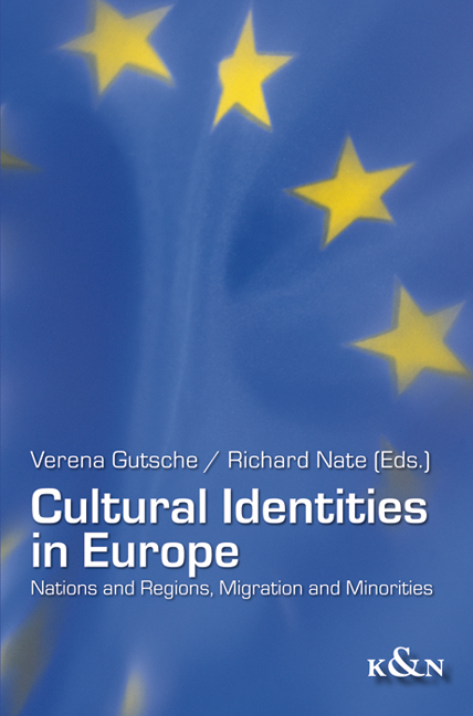 Cover zu Cultural Identities in Europe (ISBN 9783826052873)